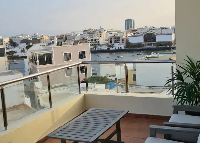 Charco De San Gines Terraza Con Vistas Al Mar Апартаменты Арресифе