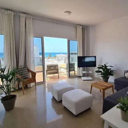 Charco De San Gines Terraza Con Vistas Al Mar