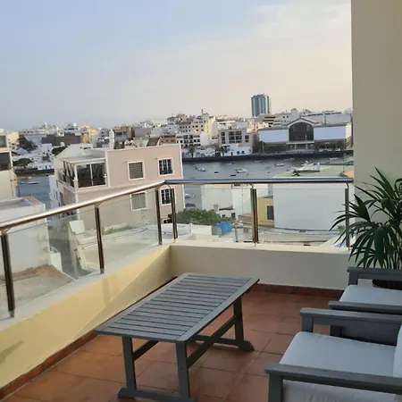 Charco De San Gines Terraza Con Vistas Al Mar Apartmán Arrecife (Lanzarote)